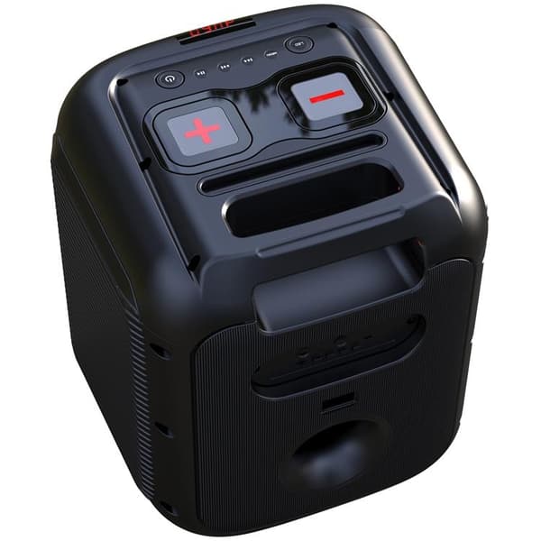 Denver Trådløs Højtaler Bluetooth Med 8" Woofer LED Lys - Sort Black