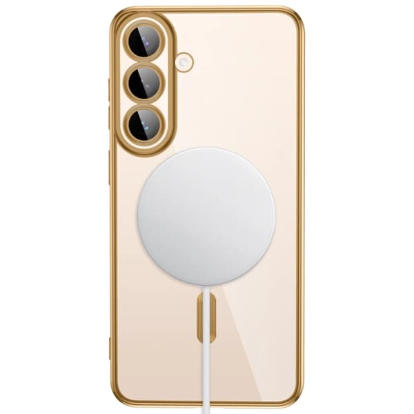 Tech-Protect Mobilskal För Galaxy S26 FE Magsafe Magflex - Shiny Guld