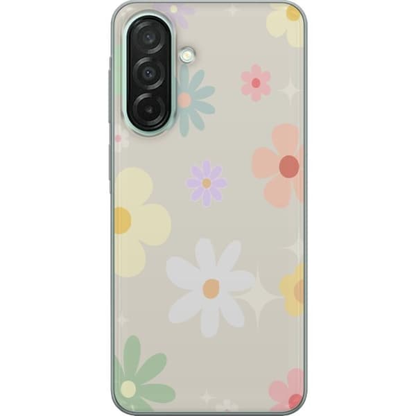 Mobilskal till Samsung Galaxy A26 med fejdande blommor