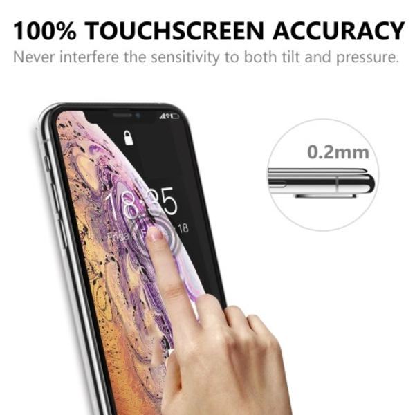 Full-Fit Härdat Glas Skärmskydd till iPhone 11 Pro Max