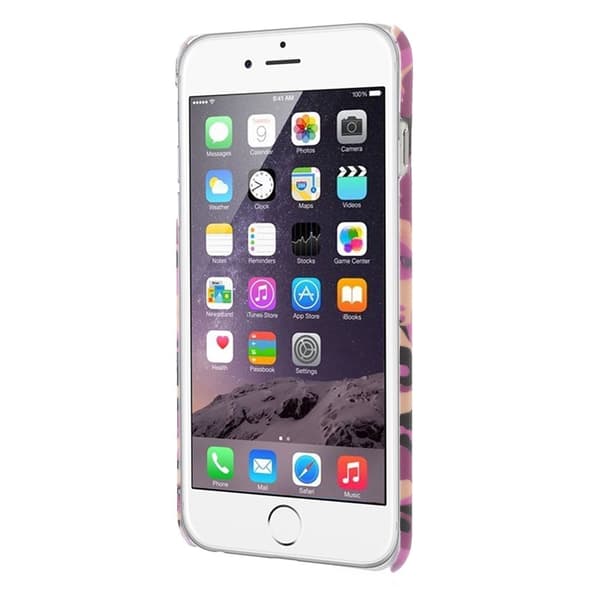 BaksideSkal till Apple iPhone 6(S) Plus - Camouflage Rosa Pink