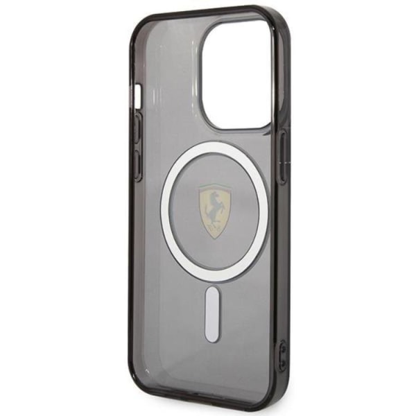 Ferrari iPhone 14 Pro Mobilskal Magsafe Translucent - Svart