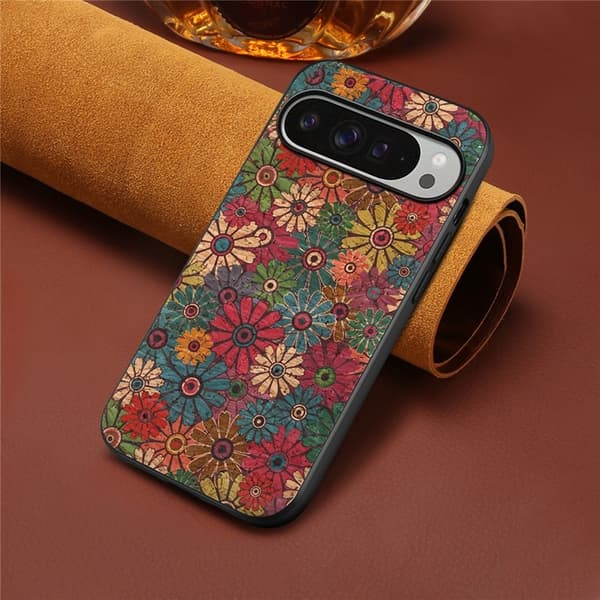Mobilskal till Google Pixel 10 Pro XL Flower Print - Vår/Grön Grön