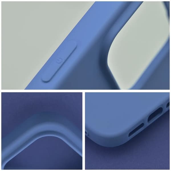 Mobilskal till iPhone 17 Pro Max Silikon - Blå Blå