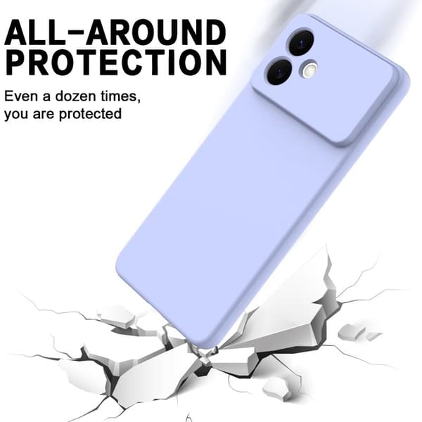 Samsung Galaxy S26 Edge Skal Flytande Silikon - Lila