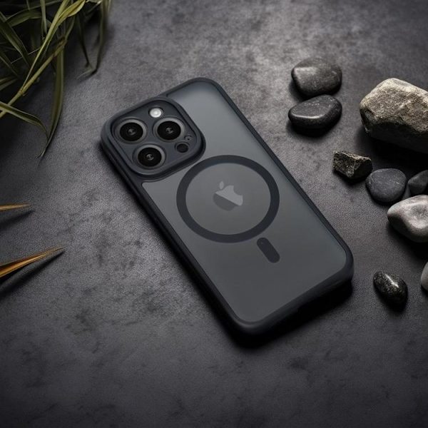 Telefontaske til Galaxy A15 Magsafe Matte - Sort Black