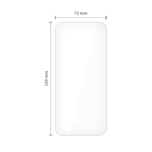 Tech-Protect [2-Pack] iPhone 16 Pro Max/17 Pro Max Härdat Glas Skärmskydd Transparent