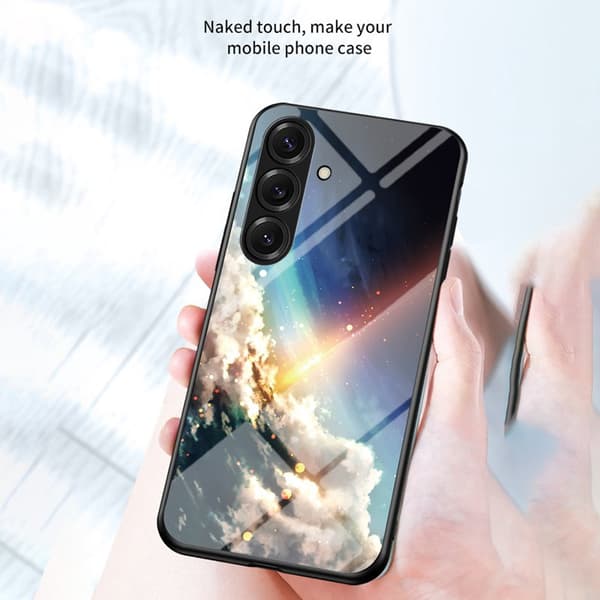 Mobilskal för Samsung Galaxy S26 Plus Härdat glas - Stjärnhimmel
