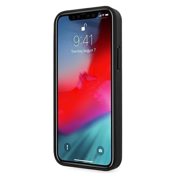 Ferrari iPhone 12 Pro Max Skal Off Track Quilted - Svart Black