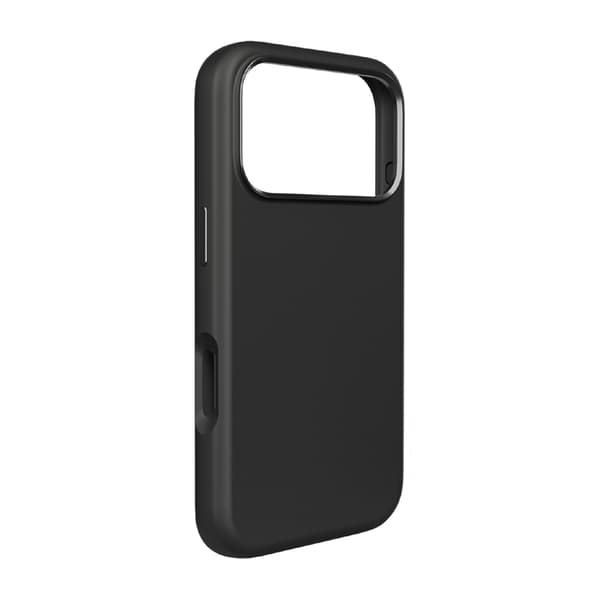 Puro Telefontaske til iPhone 17 Pro Max Magsafe Flydende Silikone - Sort Svart