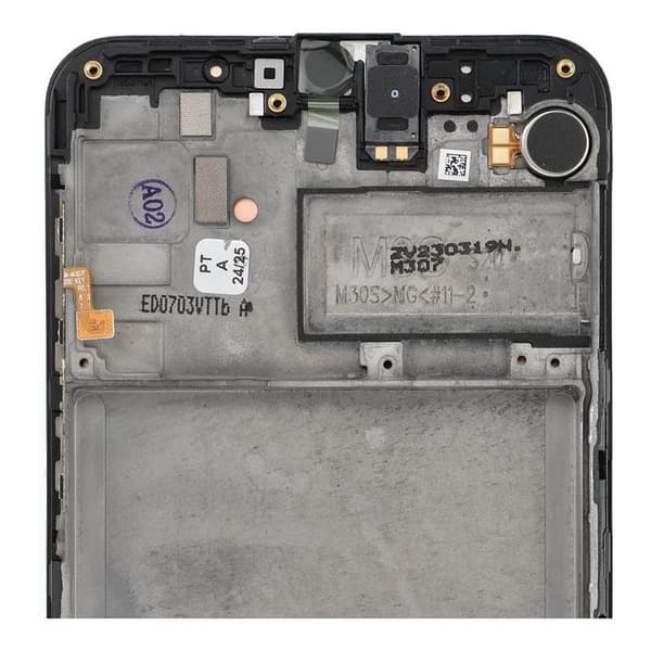 SAMSUNG M21 Skärm med LCD-display ServicePack Svart