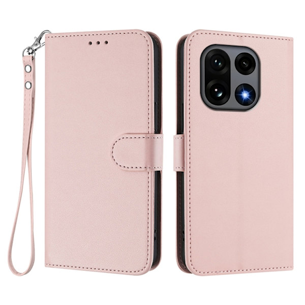 OnePlus 15 5G Plånboksfodral Konstläder Rosa