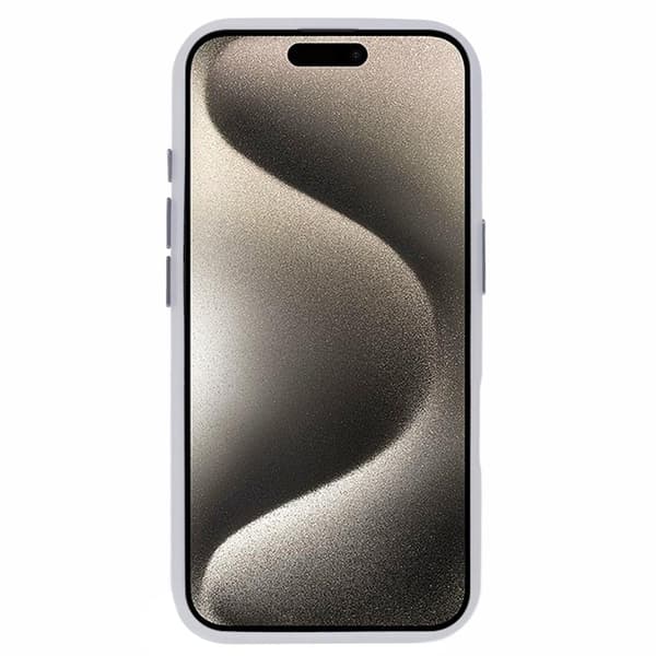 X-LEVEL Mobilskal till iPhone 16 Matt Finish PC + TPU - Vit