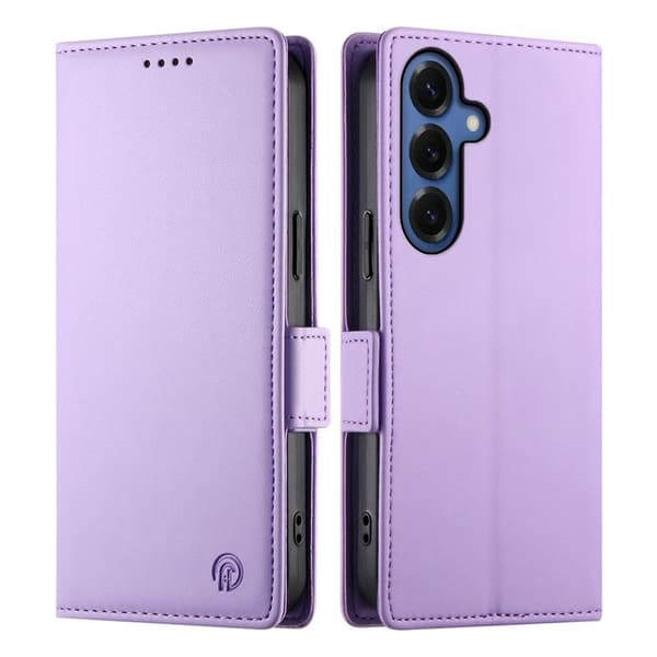 Plånboksfodral för Samsung Galaxy S26 Plus Konstläder Kickstand - Lila