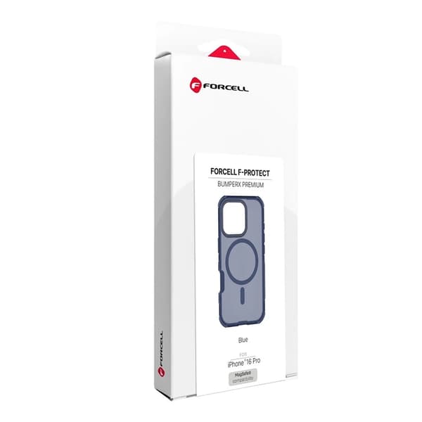 Forcell Mobilskal Magsafe För iPhone 16 Pro BumperX - Marinblå