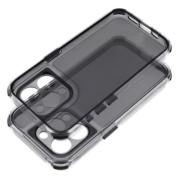 Mobilskal till iPhone 16 Matrix Clear - Svart Black