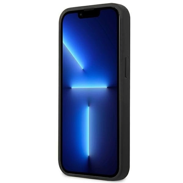 Guess Saffiano Metall Logo Skal iPhone 13 mini - Blå Blå