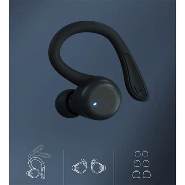 Vattentäta Bluetooth In-Ear SportHörlurar IPX6 T40 - Blå Blå
