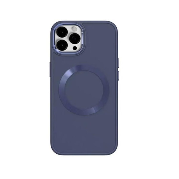 BOOM iPhone 13 Pro Skal Magsafe Liquid Silicone - Blå