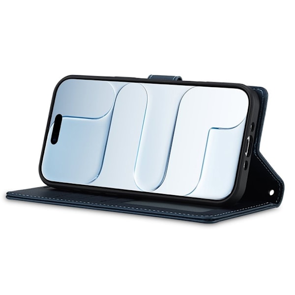 LC.IMEEKE L2 Series iPhone Air Plånboksfodral Konstläder - Blå