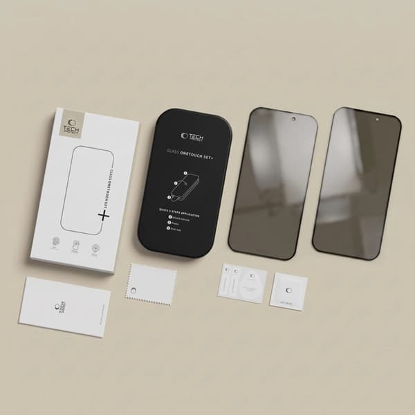 [2-Pack] Tech-Protect Härdat Glas Skärmskydd för iPhone 18 Pro Max Privacy