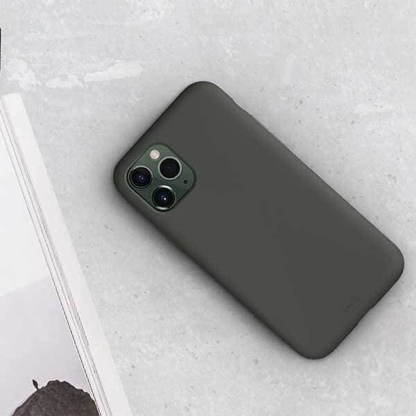 UNIQ Lino skal Hue iPhone 11 Pro Max moss Grå Grey