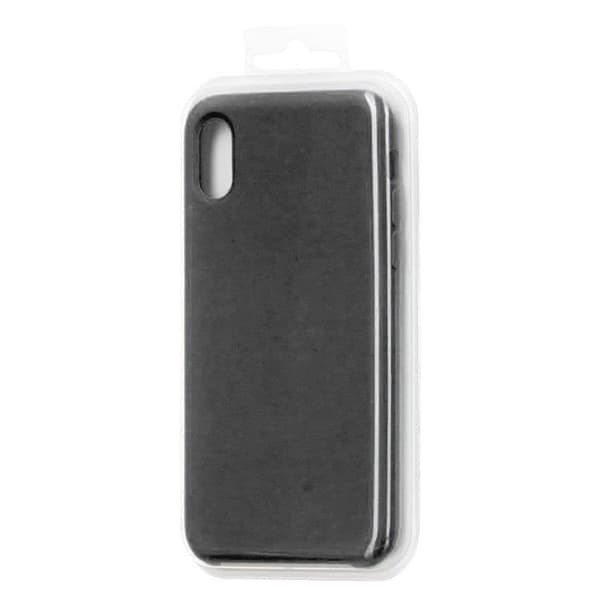 Eco Læder Skal iPhone 12 Pro Max - Sort Black