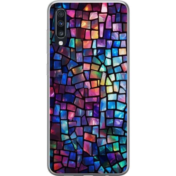Telefontaske til Samsung Galaxy A70 med Disco