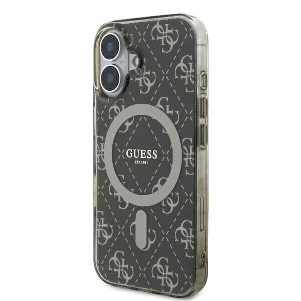 Guess iPhone 16 Plus MagSafe IML 4G Telefontaske - Brun Brun