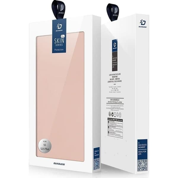 DUX DUCIS Skin Pro Galaxy S25 Plus Plånboksfodral PU Läder - Rosa Rosa