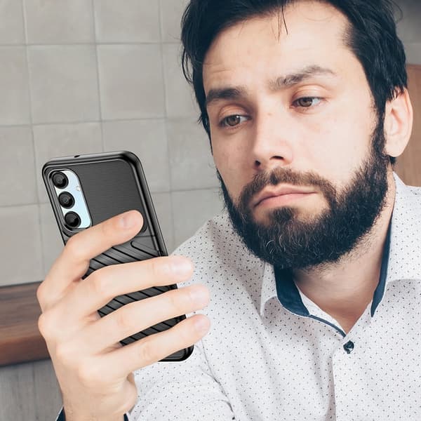 Mobilskal till Galaxy A26 Thunder Armored - Svart Svart