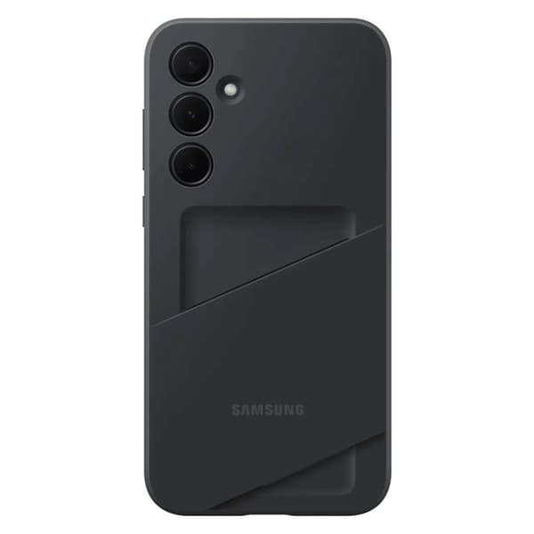 Telefontaske til Samsung Galaxy A35 Kortholder - Sort Svart