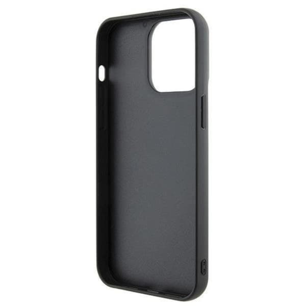 Guess iPhone 15 Pro Max -kuori Sequin Script Metal - Musta Black