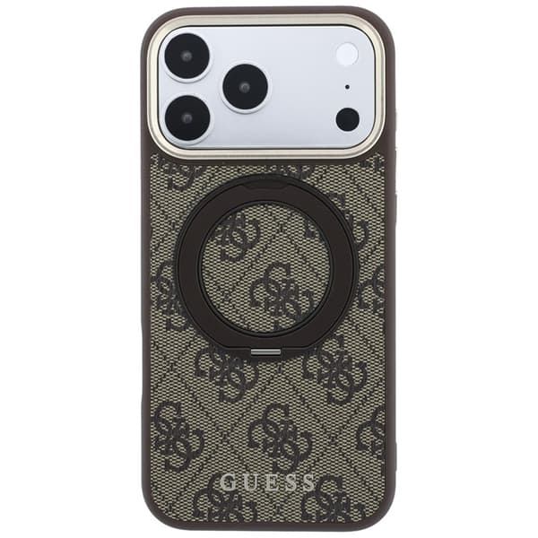 Guess Mobilskal För iPhone 18 Pro/17 Pro Magsafe Ringhållare 360 4G Classic Logo