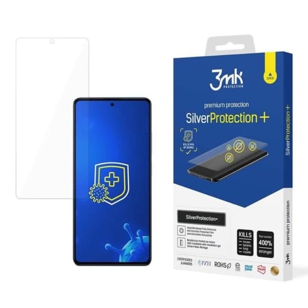 3mk Xiaomi Redmi Note 12 Pro Plus Skærmbeskytter Silver Silver