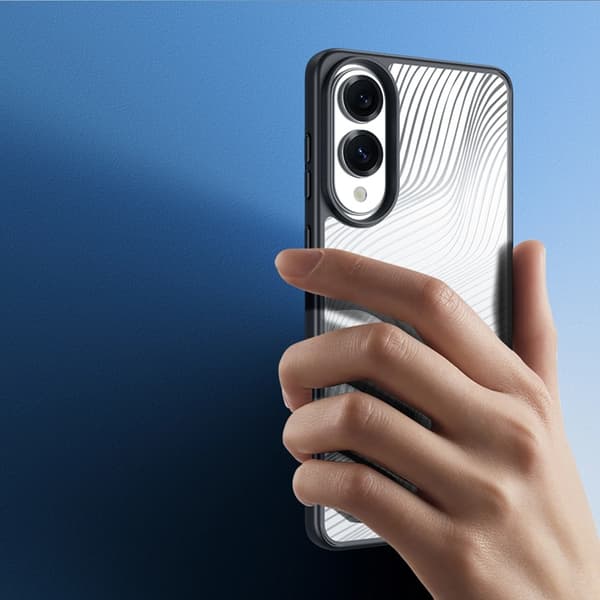 Dux Ducis Telefontaske til Galaxy S25 Edge Aimo - Sort Svart