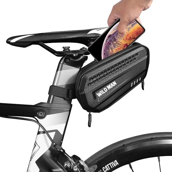 WILDMAN XT17 Cykeltaske Styret - Sort