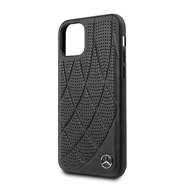 Mercedes Case skal iPhone 12 mini 5,4" Bow Line Svart Svart
