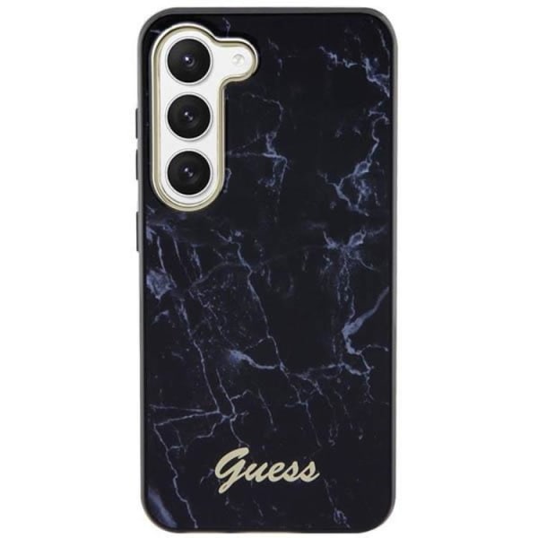 Guess Galaxy S23 Plus Mobilskal Marble - Svart