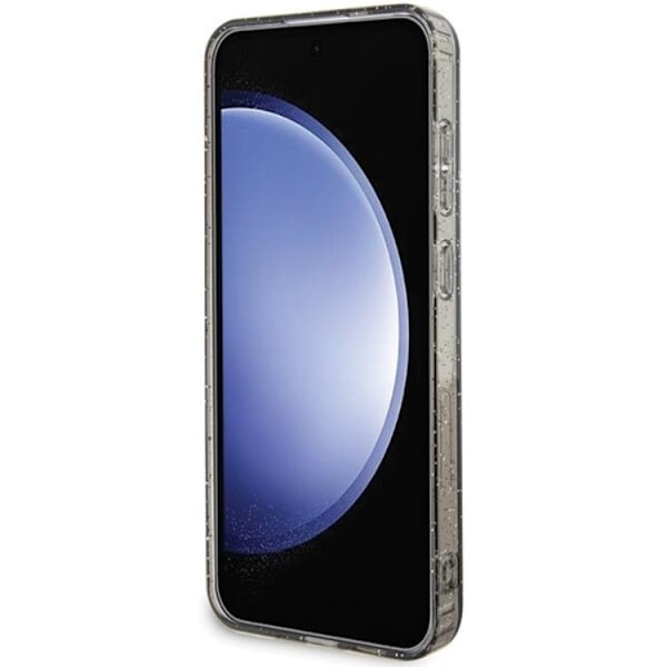 Karl Lagerfeld Galaxy S24 Plus Mobilskal Glitter Karl & Choupette Svart