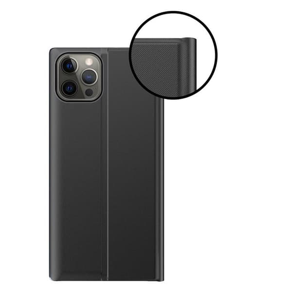 Sleep-kotelo älykkäällä ikkunalla iPhone 13 Pro Max - Sininen Blue