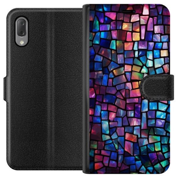 Plånboksfodral till Sony Xperia L3 med Disco