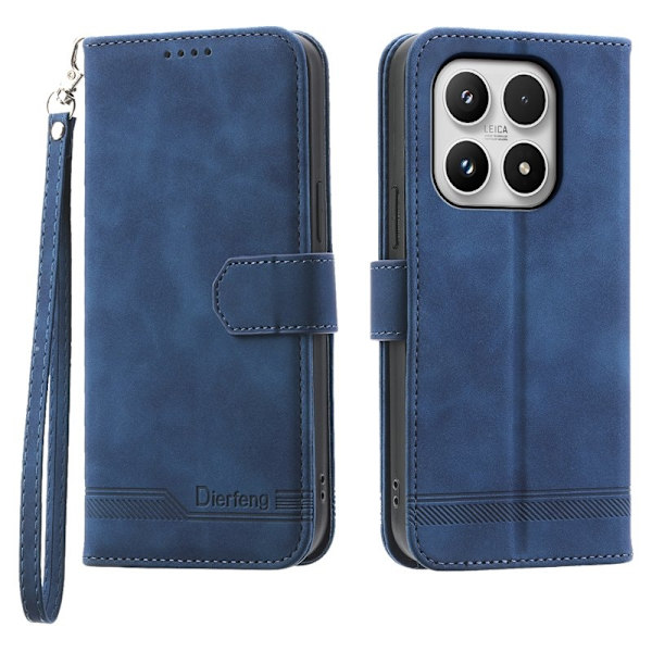 DIERFENG DF-03 för Xiaomi 17 Plånboksfodral Konstläder - Blå
