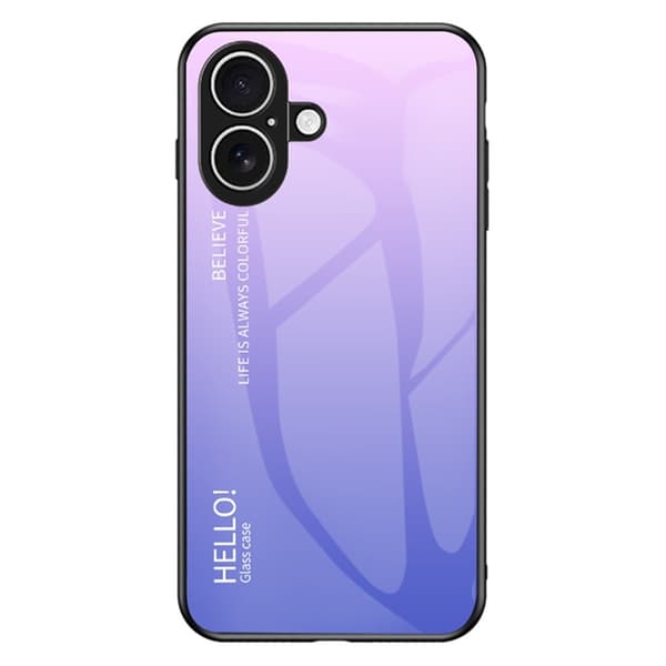Mobilskal till iPhone 17 Anti-Scratch - Gradient Rosa/Lila Lila