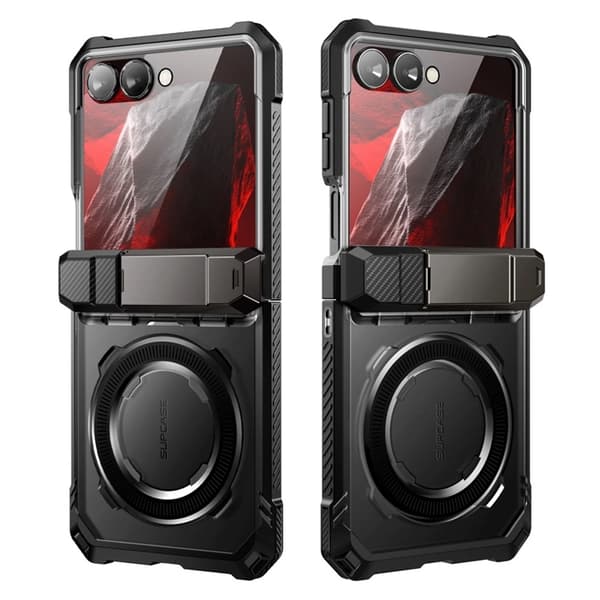 SupCase Mobilskal För Galaxy Z Flip 8 Magsafe UB Grip - Svart