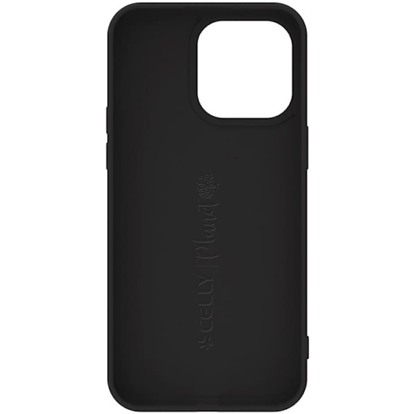 Celly iPhone 15 Pro Mobilskal Planet Soft TPU - Svart Svart