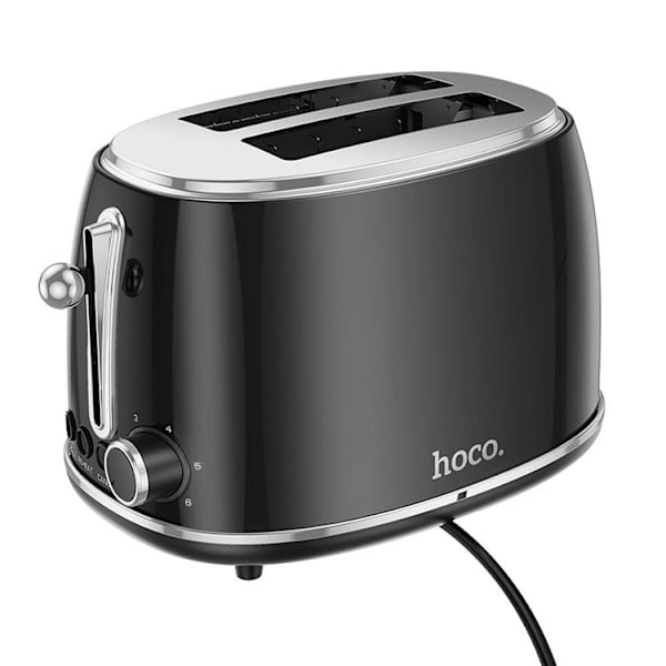 Hoco Retro Brödrost 850W HE50 - Svart