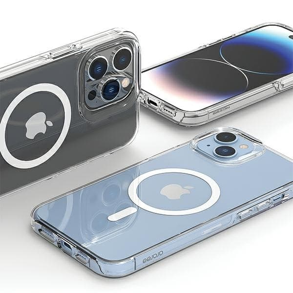 Araree telefontaske til iPhone 14 Pro Max 6.7 MagSafe Duple M - Gennemsigtig