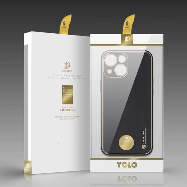 Dux Ducis iPhone 14 Plus -kuori Yolo - Musta Black