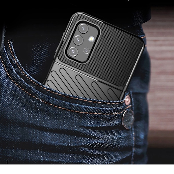 Thunder Twill mobilskal till Galaxy A32 5G - Svart Svart